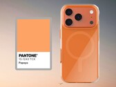 De Apple iPhone 17 Pro zal ook in het oranje worden aangeboden. (Afbeelding bron: @MysteryLupin / Pantone, bewerkt)