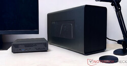 Minisforum MS-01 met Razer Core X en een Nvidia GeForce RTX 3060 Ti