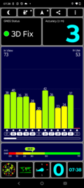 GPS-test buiten