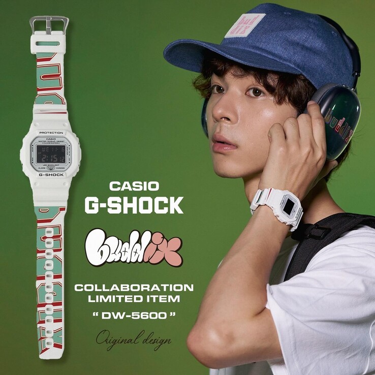 Buddix × Casio G-Shock DW-5600 horloge in Japan. (Afbeeldingsbron: buddix)