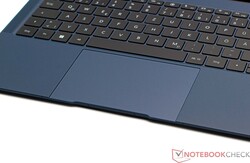 Touchpad op de MateBook X Pro 2023