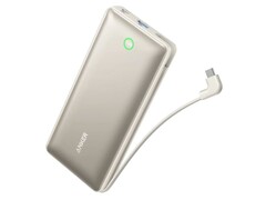 De Anker Nano Power Bank 20K met ingebouwde USB-C kabel heeft een slankere vormfactor dan zijn broer van 10.000 mAh. (Afbeeldingsbron: Anker/Amazon via Reddit) 