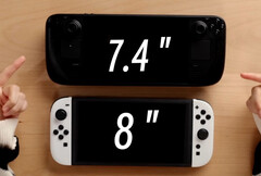 De Switch 2 ziet er mogelijk uit als een opgeschaalde Switch OLED, maar dan zonder OLED-display. (Afbeeldingsbron: XNZ)