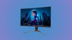 De nieuwe gamingmonitor van Acer is voorzien van Pulsar-technologie voor een 4x betere bewegingsscherpte (Afbeelding bron: Acer) 