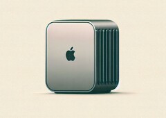 Applede aankomende Mac Mini met het M4 silicium zal waarschijnlijk een enorm nieuw ontwerp krijgen. (Afbeeldingsbron: DALL-E)