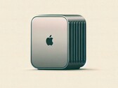 Applede aankomende Mac Mini met het M4 silicium zal waarschijnlijk een enorm nieuw ontwerp krijgen. (Afbeeldingsbron: DALL-E)