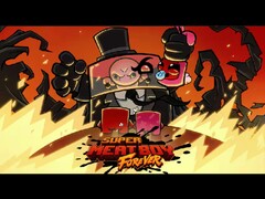 Super Meat Boy Forever heeft een goede gemiddelde waardering van 4,7 sterren in de Epic Games Store. (Bron: Epic)