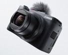 De Canon PowerShot V1 camera (foto) heeft USB en draadloze ondersteuning voor directe beeldoverdracht. (Afbeelding bron: Canon)