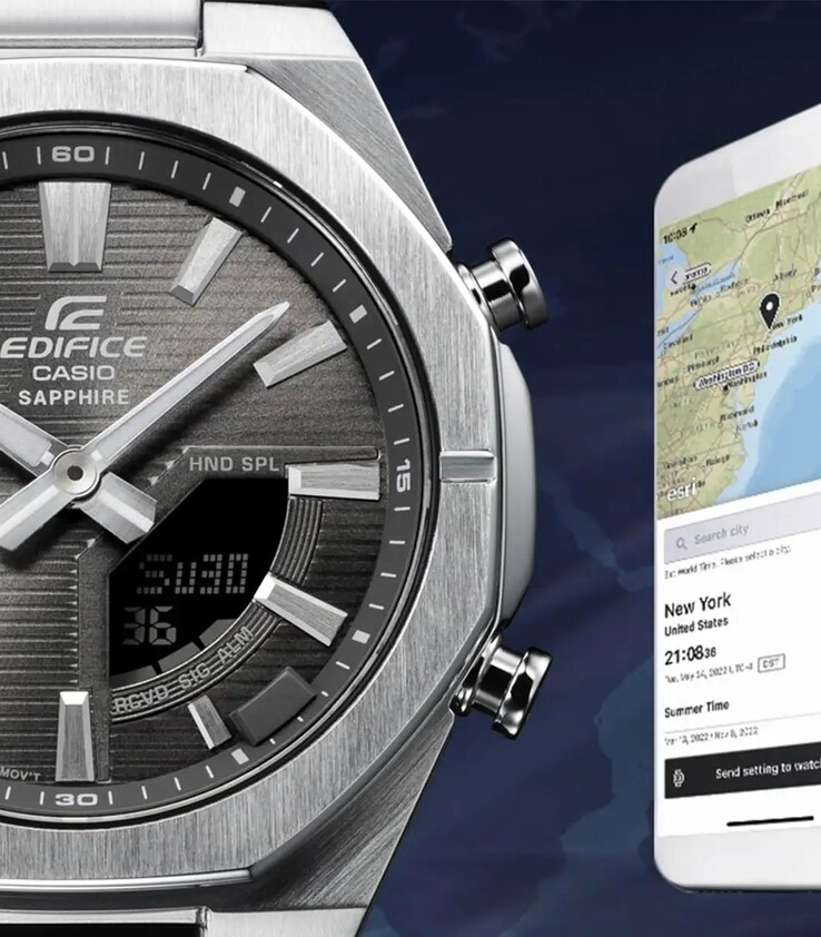 De Casio Edifice ECB-S10D horloges bieden Bluetooth-connectiviteit. (Afbeeldingsbron: Casio)