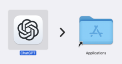 ChatGPT heeft nu een eigen Mac-app waarmee u GPT4 kunt openen met een eenvoudige sneltoets (Bron: Notebookcheck)