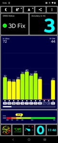 GPS-test buiten