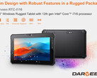 Darveen RTC-I116 robuuste Windows/Linux tablet (Afbeelding bron: Darveen)