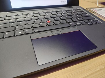 Lenovo ThinkPad T14s Gen 6 AMD: Touchpad (bron: Benjamin Herzig)