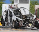 Tesla tot as verbrand bij laadstation (bron: Dustin Weese en Jacquie Hower)