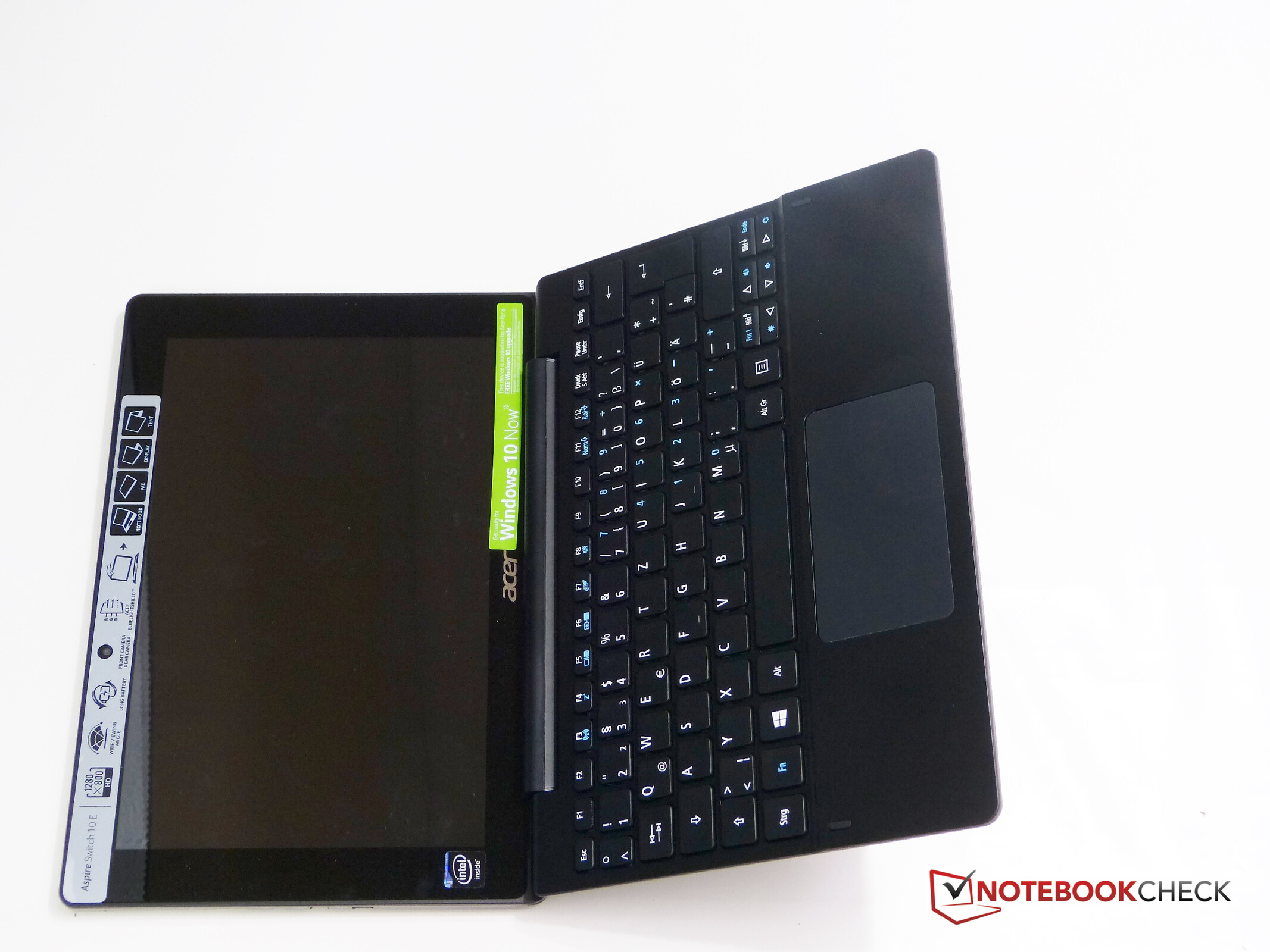 Kort Testrapport Acer Aspire Switch 10e Sw3 013 Convertible Notebookcheck Nl