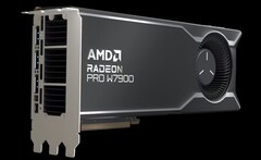 De Radeon PRO W7900 is een krachtige grafische kaart voor ontwerpers. (Afbeeldingsbron: AMD)