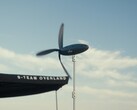 De Shine 2.0 is een windturbinegenerator met een ingebouwde batterij. (Afbeeldingsbron: Aurea Technologies)