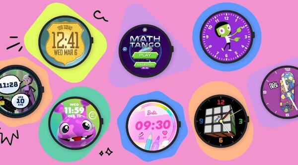 Galaxy Watch for Kids brengt leuke wijzerplaten voor kinderen. (Afbeeldingsbron: Google)