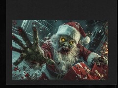 Spelers denken dat de extra vinger op Zombie Santa waarschijnlijk door AI is gegenereerd (bron: @RadicalNuffyEd/X)