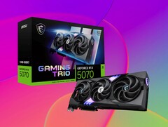 Nvidia GeForce RTX 5070 heeft 12 GB VRAM. (Afbeelding bron: MSI, Unsplash, bewerkt)