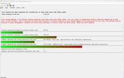 Maximale latentie na tien seconden Prime95