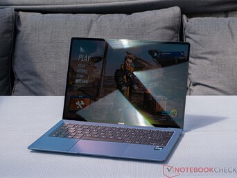 MateBook X Pro 2023 in zonlicht