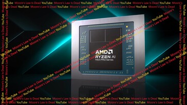 Strix Halo APU's zouden de naam "Ryzen AI Max Pro" kunnen dragen. (Afbeeldingsbron: Moore's Law Is Dead)