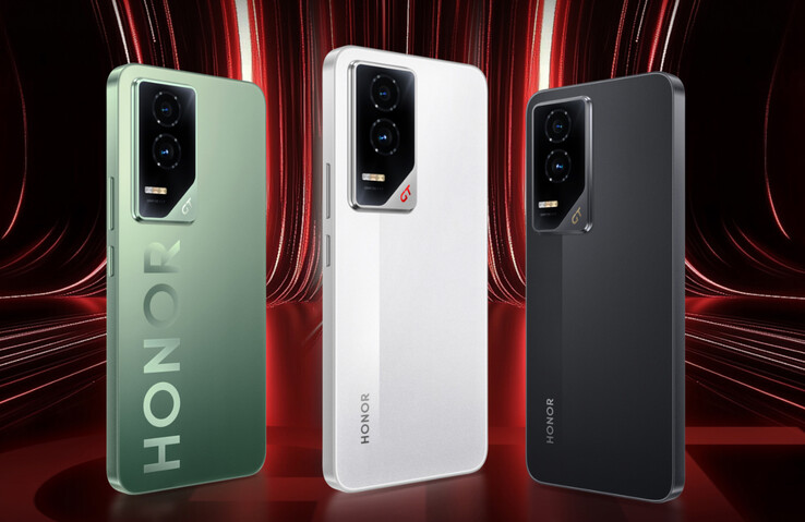 Honor verkoopt zijn nieuwe gaming-smartphone in drie kleuren. (Afbeeldingsbron: Honor)