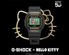 De Casio G-SHOCK x Hello Kitty DW-5600KT24-1 JR (bron: Casio)