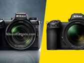 De Nikon Z6 III heeft een iets andere ontwerptaal dan Nikon's huidige full-frame hybride camera. (Beeldbron: Nikon / Nikon Rumors - bewerkt)