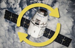 SpaceX-satelliet (Beeldbron: Pixabay - Bewerkingen)