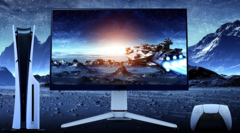 De BenQ EX271U monitor ondersteunt meeslepend 7.1-kanaals geluid via de drie HDMI 2.1 HDR-poorten. (Afbeeldingsbron: DisplaySpecifications)