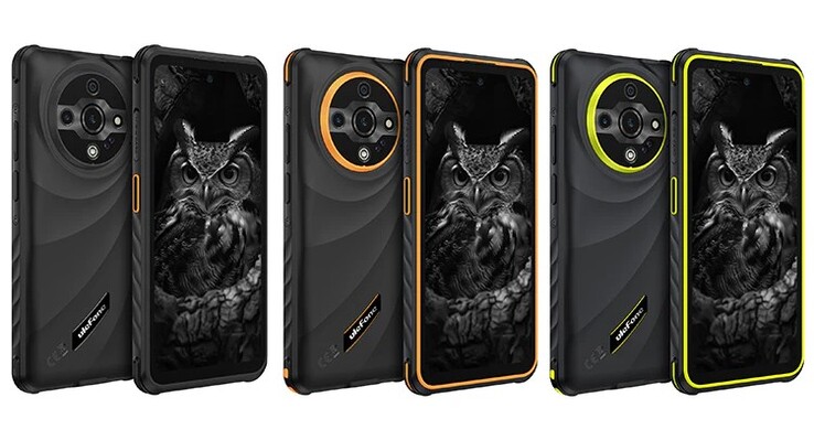 De Ulefone Armor X31 Pro is verkrijgbaar in Classic Black, Lightsome Green en Few Orange (Afbeelding bron: Ulefone)