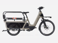 De nieuwe Decathlon Btwin longtail e-bike heeft een Owuru-motor. (Afbeelding bron: Decathlon via Transition Velo)