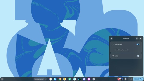 Met Instant Tethering van Chrome OS hoeft u geen wachtwoord in te voeren om het internet van uw telefoon te gebruiken. (Afbeeldingsbron: Habeeb Onawole Notebookcheck)
