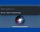 Siri lijkt moeite te hebben met het beantwoorden van eenvoudige vragen zoals "welke maand is het?". (Afb.bron: Guitar_Scary op Reddit) 