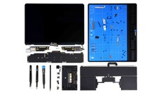 De M4 MacBook Air (foto) lijkt qua ontwerp en repareerbaarheid volledig op de M3 MacBook Air. (Afbeeldingsbron: iFixIt)