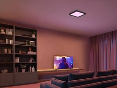 Het vierkante Philips Hue Tento plafondpaneel is nu verkrijgbaar. (Afbeeldingsbron: Philips Hue)