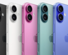 De iPhone 16 en 16 Plus zullen verkrijgbaar zijn in de kleuren zwart, wit, roze, groenblauw en ultramarijn. (Afbeeldingsbron: Apple Newsroom)