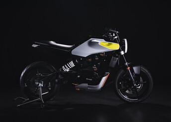 Het E-Pilen concept, getoond in 2021, is afgeleid van zowel de Svartpilen als de Vitpilen (Afbeelding bron: Husqvarna)