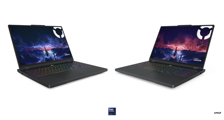 De Legion Pro 5i Gen 10 en Legion Pro 5 Gen 10 van links naar rechts. (Afbeeldingsbron: Lenovo)