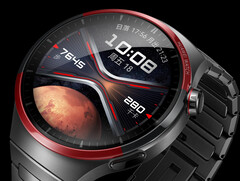 Huawei&#039;s Watch-serie is meestal de duurste smartwatches, Watch 4 Pro Space Exploration editie afgebeeld. (Afbeeldingsbron: Huawei)