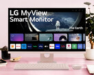 De MyView Smart Monitor Desktop Setup. (Bron: LG)
