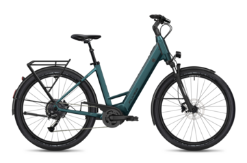 De Flyer Gotour EL 3.12 XC e-bike in Jasper Green Gloss. (Afbeelding bron: Flyer)