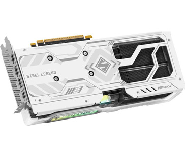 De ASRock Steel Legend Arc B580. (Afbeeldingsbron: Newegg)