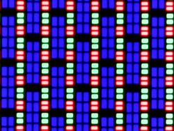 Sub-pixel array