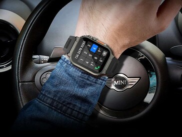 De smartwatch kan als Bluetooth-headset worden gebruikt.