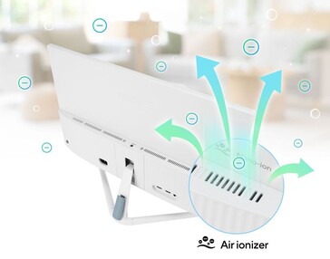 De ionisator zou allergenen verminderen (Afbeelding bron: Asus)