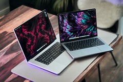 De MacBook Pro had in het derde kwartaal van 2024 minder kopers dan in het jaar daarvoor. (Afbeeldingsbron: Notebookcheck)