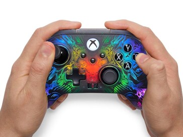 De PowerA Fusion Pro draadloze controller heeft 6 unieke verlichtingsmodi in 4 aanpasbare zones. (Afbeeldingsbron: PowerA)